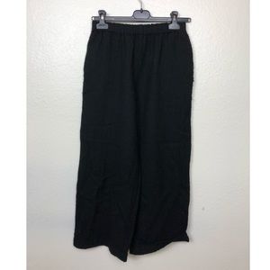 Comme des Garçons Black Wool Wide Pants sz S